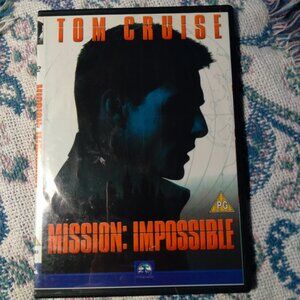 TOM CRUISE MISSION: IMPOSSIBLE MOVIE 1996 DVD PG EXTRA FEATURES